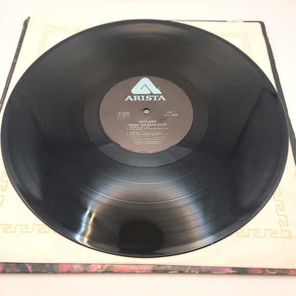 Outlaws Bring Em Back Alive Vinyl Record 1978 - Picture 4 of 7